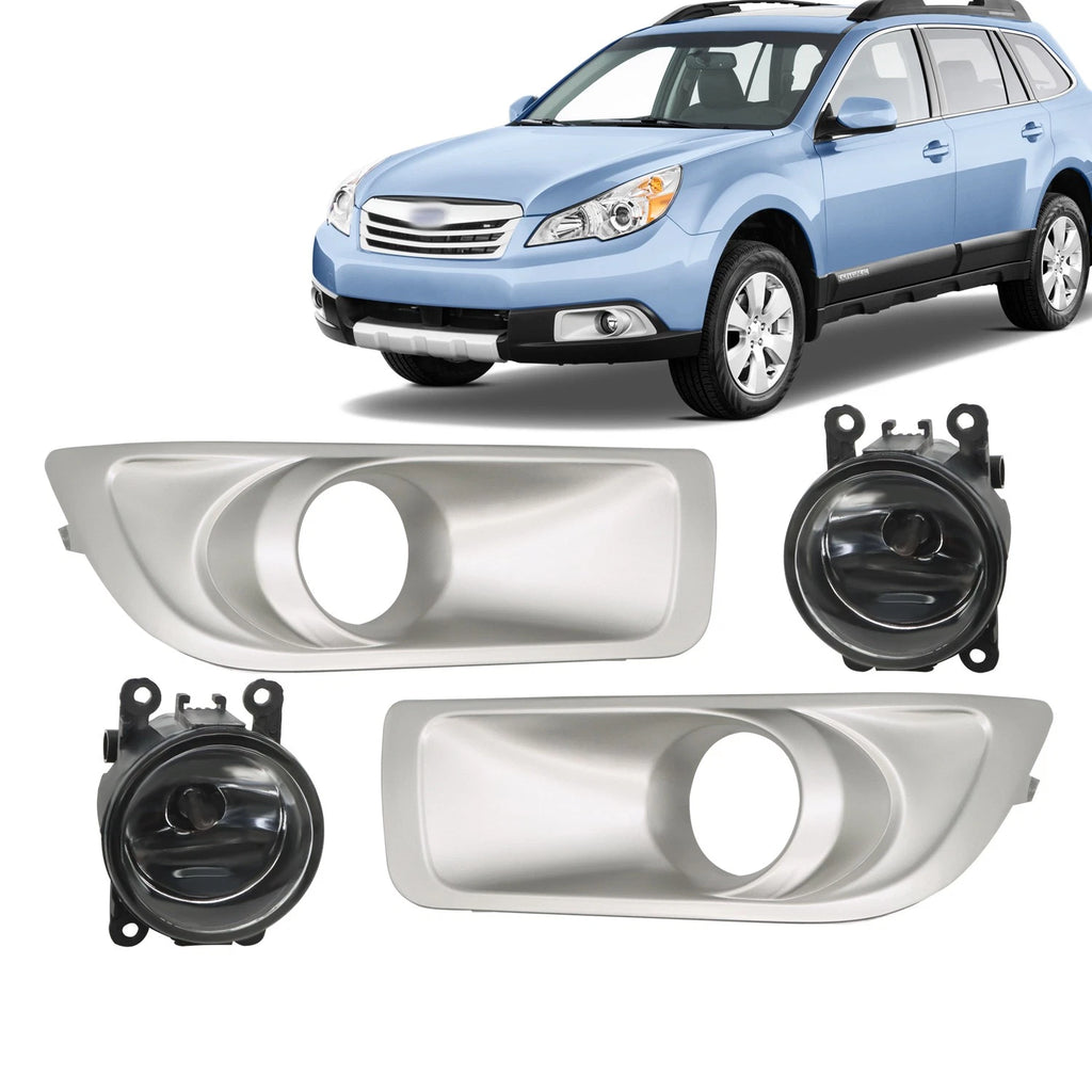 Pair Halogen Fog Lights for Subaru Outback (2010–2012)