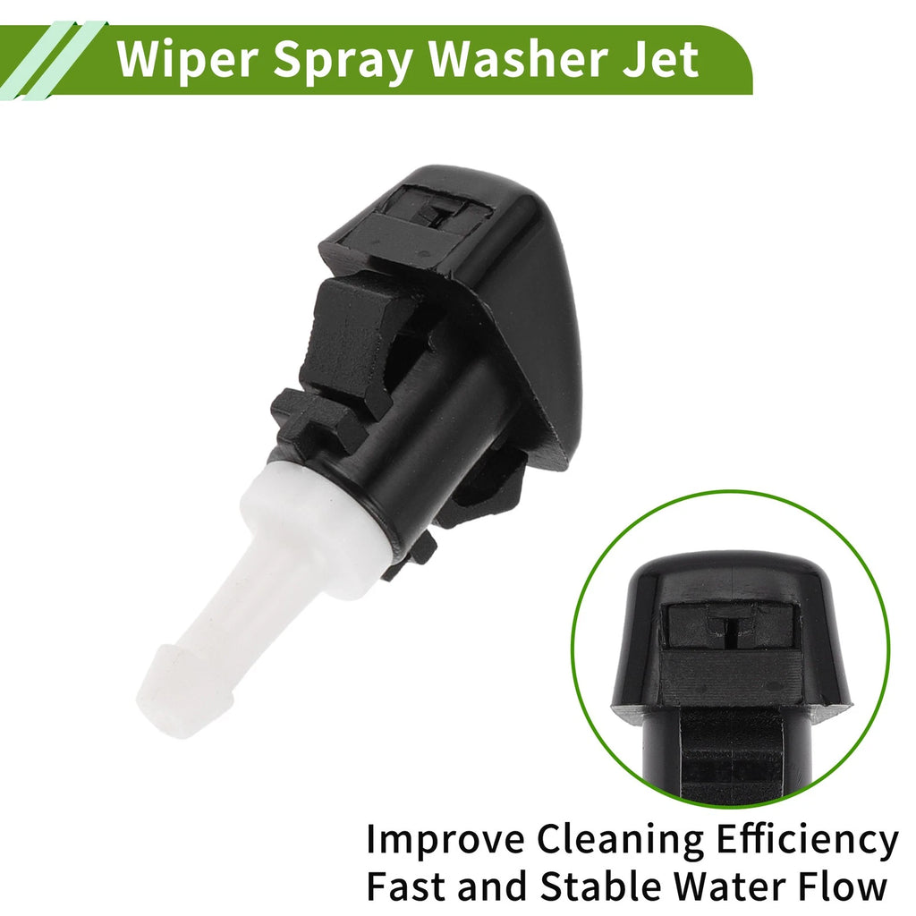 Windshield Washer Nozzle with Hose Connector for Mitsubishi 