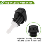 Windshield Washer Nozzle with Hose Connector for Mitsubishi 