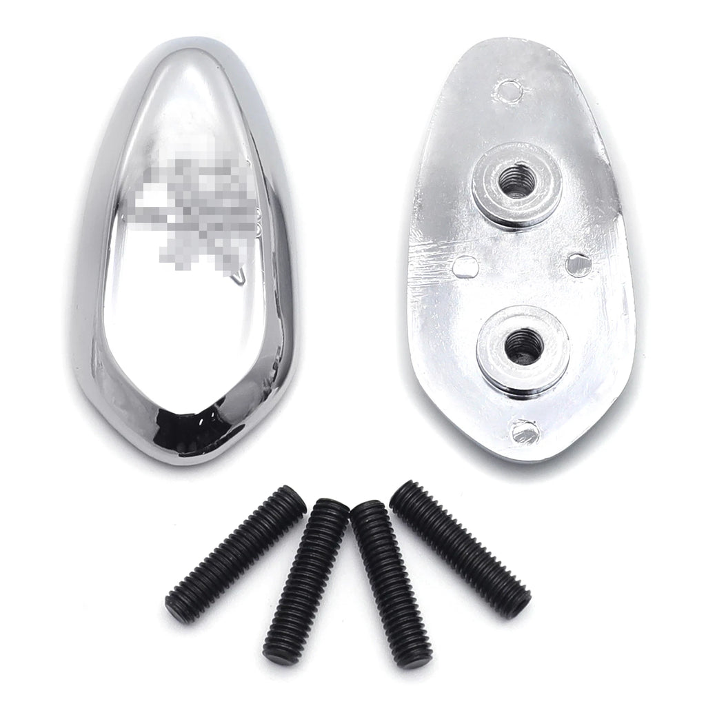 Mirror Block Off Base Plates for Yamaha R1 R6 (1998–2014) Engraved