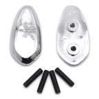 Mirror Block Off Base Plates for Yamaha R1 R6 (1998–2014) Engraved