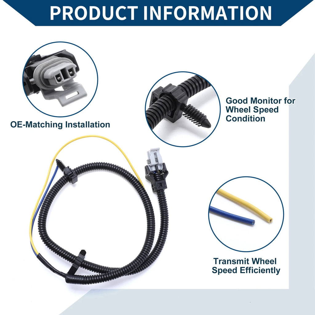 ABS Wheel Speed Sensor for Chevrolet Malibu (2013–2015) No. 12167654/19177102