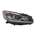Replacement Passenger Halogen Headlight Assembly w/LED Daytime Running Lamps