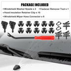 24 x Front Windshield Washer Nozzles for Dodge Neon (2000-2005)