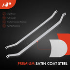 2X Steel Fuel Tank Straps for Cadillac Eldorado, Seville (1976–1985)