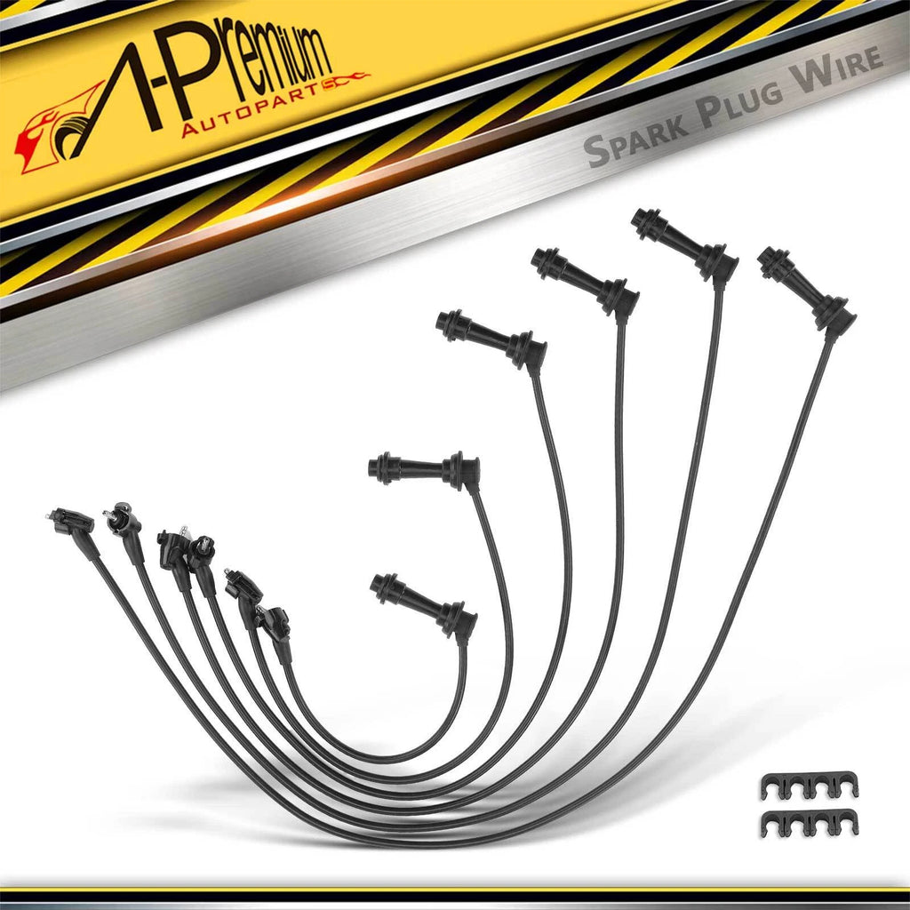 Spark Plug Wire Set for Toyota Supra 1987–1992 (Turbocharged L6 3.0L)