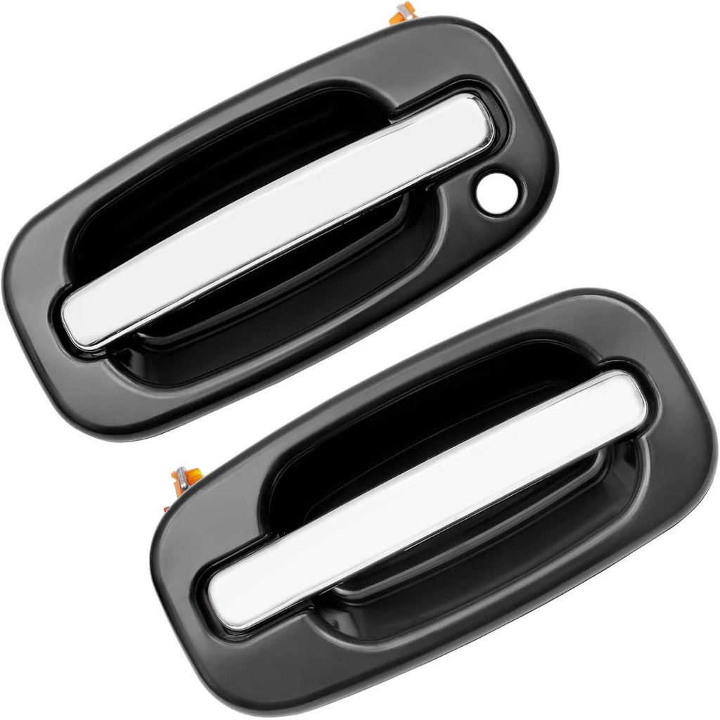 2X Exterior Door Handles for Chevy Silverado GMC Sierra (1999–2007)