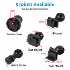Dash Cam GPS Suction Cup Mount Clips for Most Vehicles (Universal Fit)