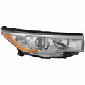 Replacement Passenger Side Headlight Assembly w/o Smoked Chrome Accent