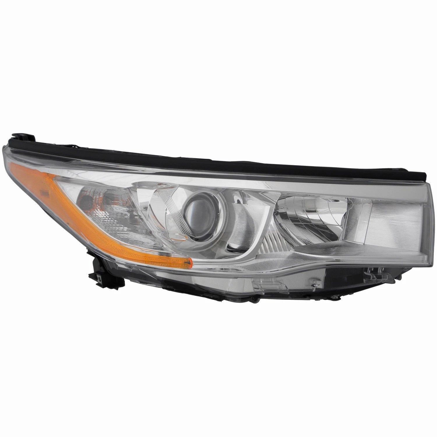 Replacement Passenger Side Headlight Assembly w/o Smoked Chrome Accent