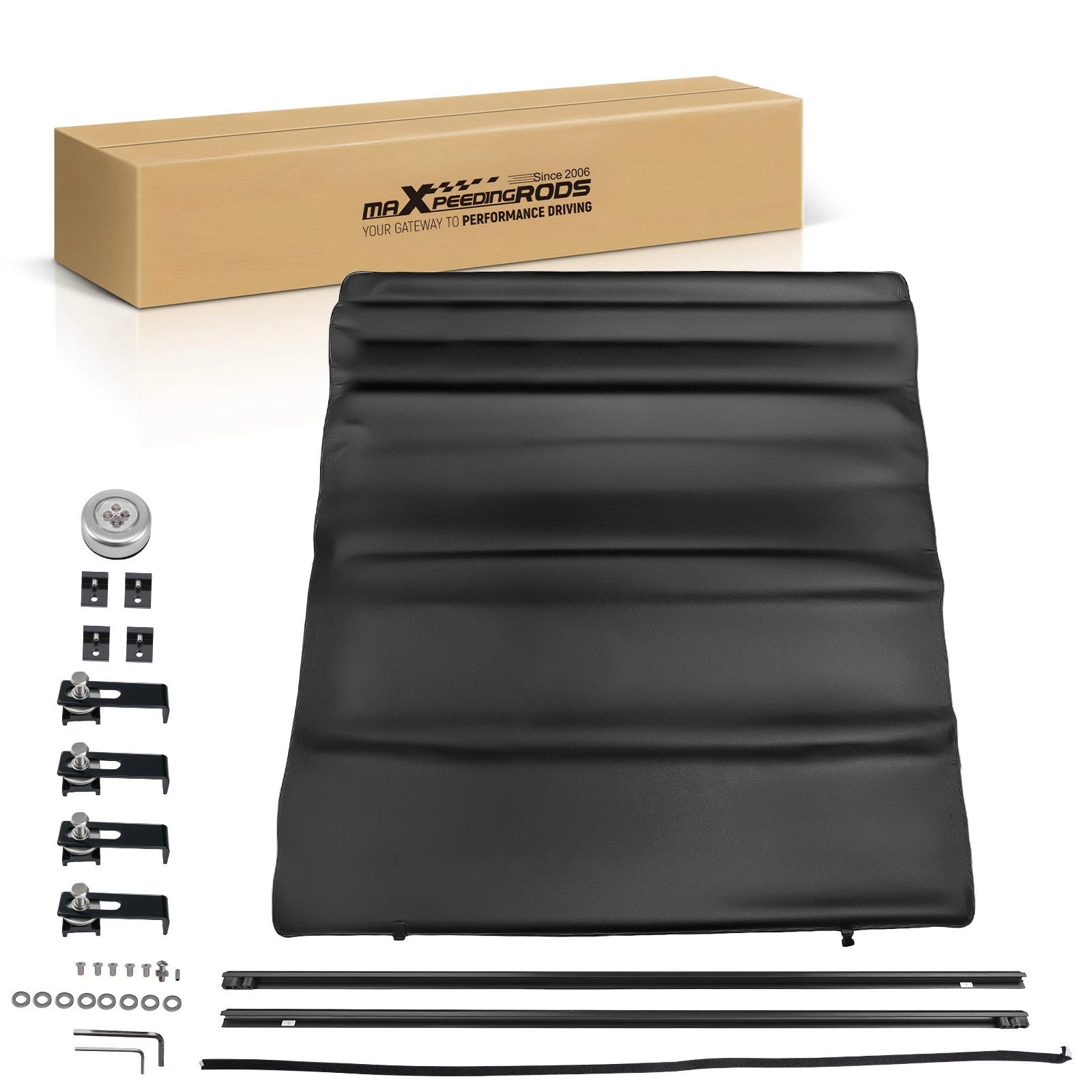5FT Soft Roll-Up Tonneau Cover for Toyota Tacoma (2005–2015)