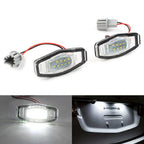 Canbus Error Free License Plate LED Lights for Honda Accord, Civic, Acura TL (2003-2012)