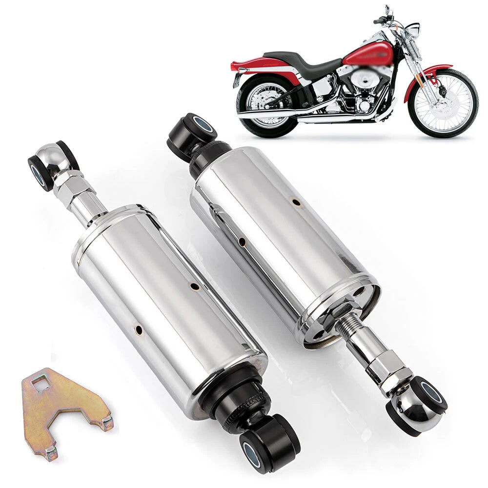 280mm Rear Shocks for Harley Softail Springer FXSTS FLST (1989–1999)