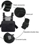 Chest Rig Bag for Men - Travel Recon Kit Pack - Outdoor Sport