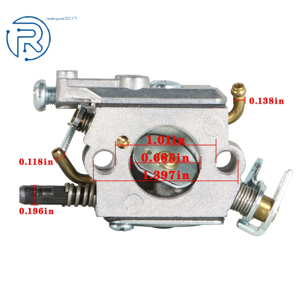Carburetor Kit for Husqvarna 123L 123C 123LD 223L 223R 322L 323C 323E 323HE