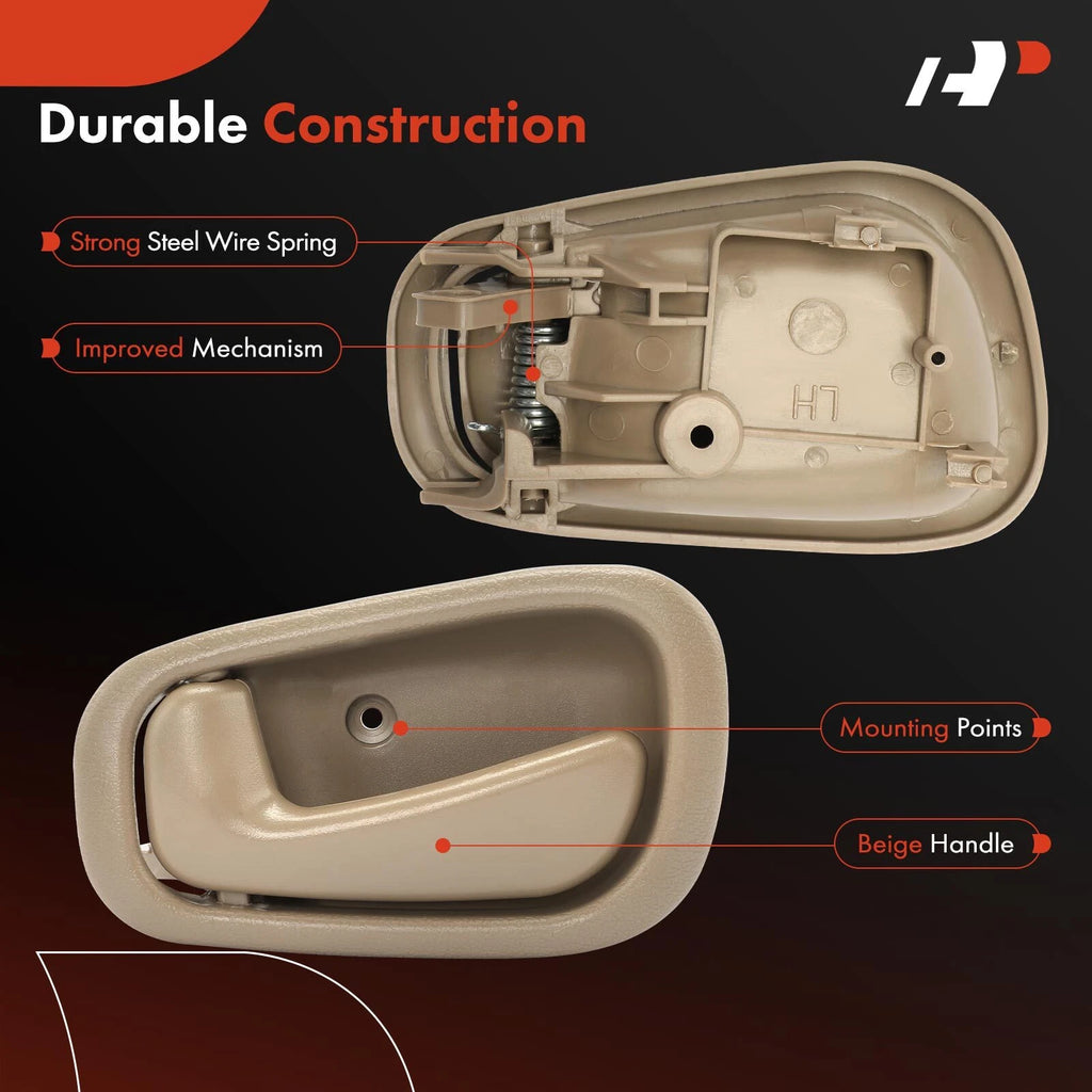 Exterior & Interior Door Handle Set for Chevrolet Prizm (2000-2002)