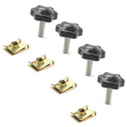 4X Saddlebag Lock Mounting Theft Deterrent Bolts for Harley FLHT FLHTCU
