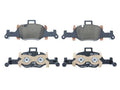 Set of 4 Front Disc Brake Pads for BMW (OEM 34116883470)