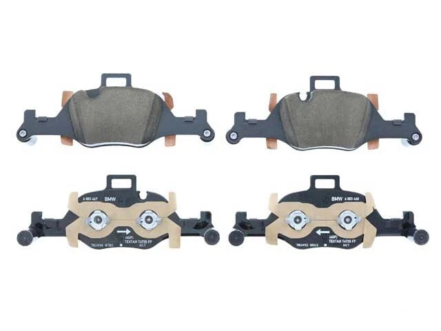 Set of 4 Front Disc Brake Pads for BMW (OEM 34116883470)