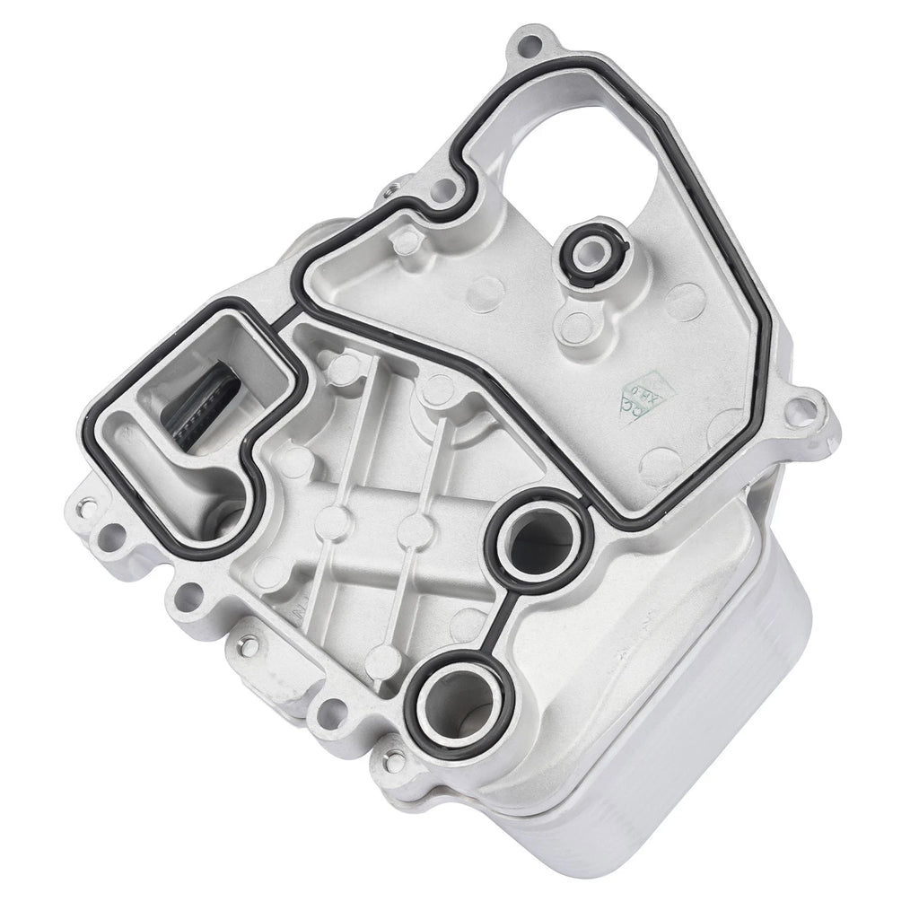 Engine Oil Cooler with Gasket for Audi A6 A7 A8 Q5 Q7 VW Touareg (2010–2018)