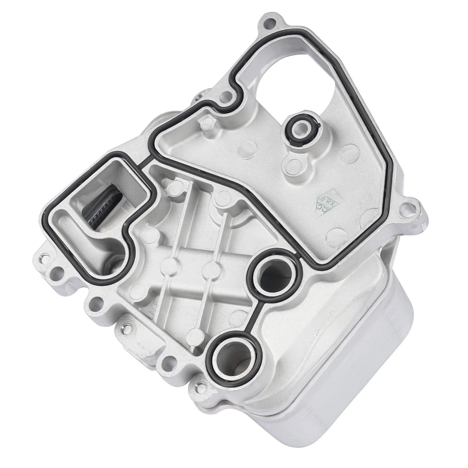 Engine Oil Cooler with Gasket for Audi A6 A7 A8 Q5 Q7 VW Touareg (2010–2018)
