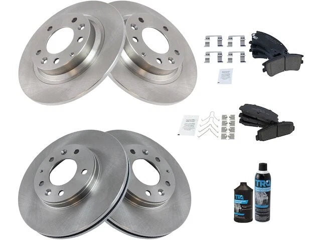 Front and Rear Brake Pad and Rotor Kit for Mazda 6 (2003–2005) FW524ZB