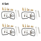 4X Carburetor Rebuild Kit for Suzuki Eiger LTF400F LTF400 (2003–2007)