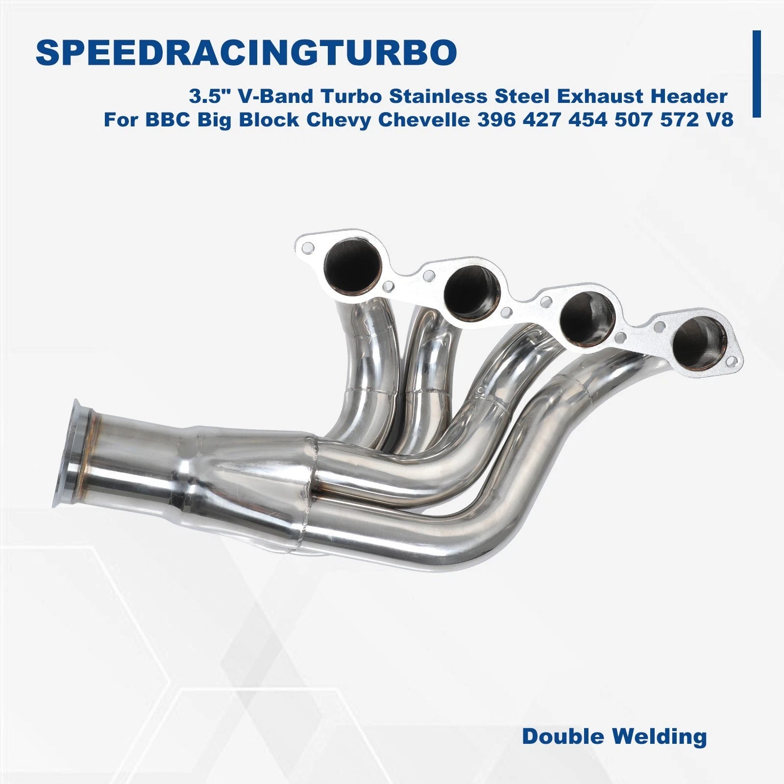 Exhaust Header for Chevy Big Block V8 (396-572) Chevelle Camaro