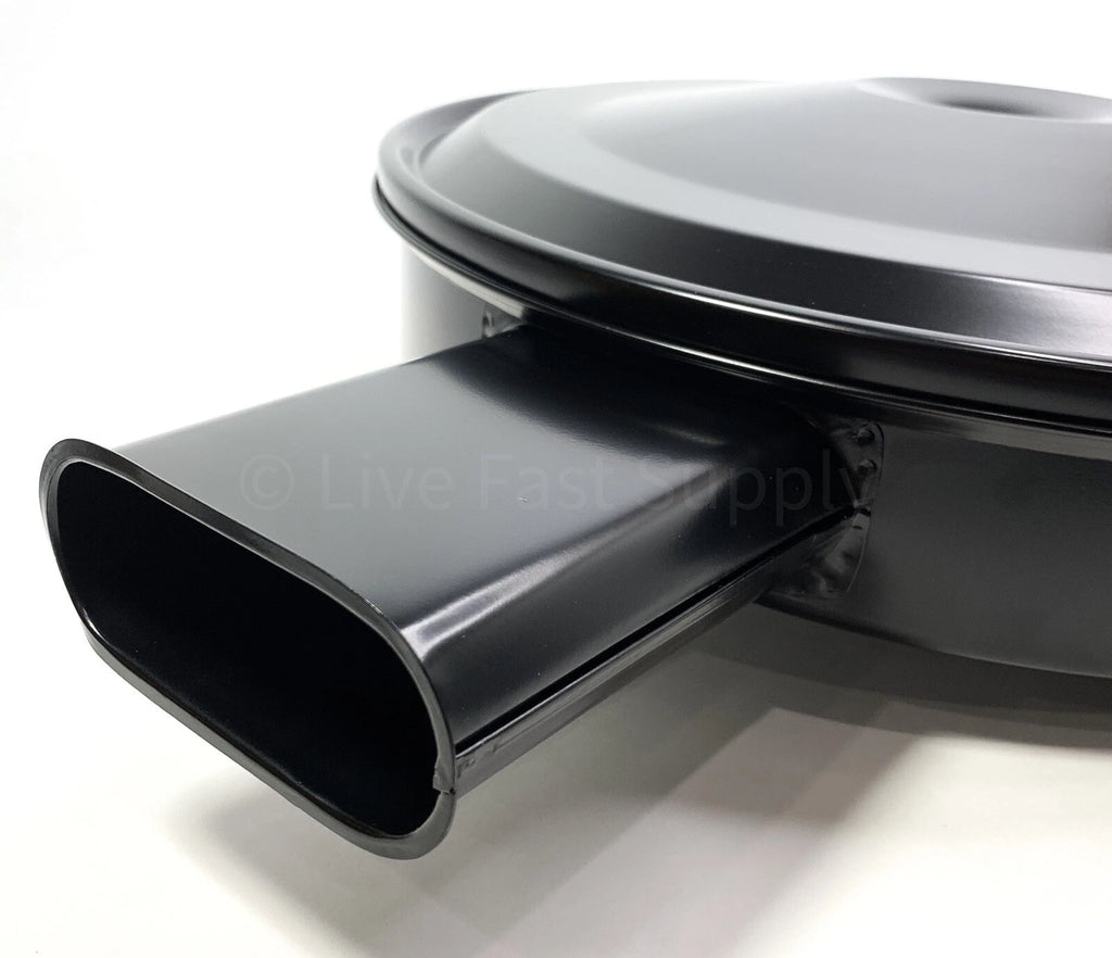Dual Snorkel Air Cleaner Black Lid Replacement for 1970–1972 Chevy Camaro