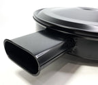 Dual Snorkel Air Cleaner Black Lid Replacement for 1970–1972 Chevy Camaro