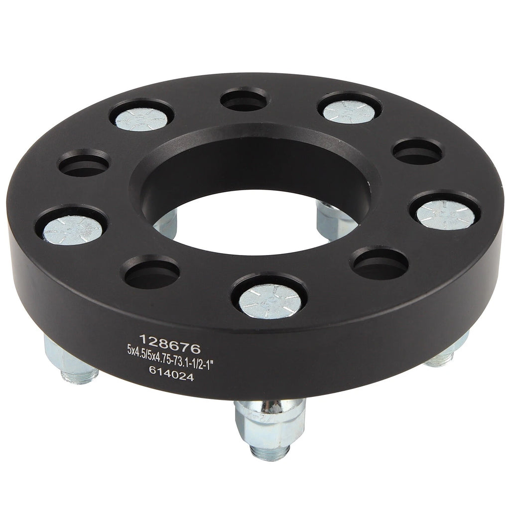 Set of 4 Wheel Adapters 5x4.5 to 5x4.75 for Ford Jeep to Chevy 5 Lug
