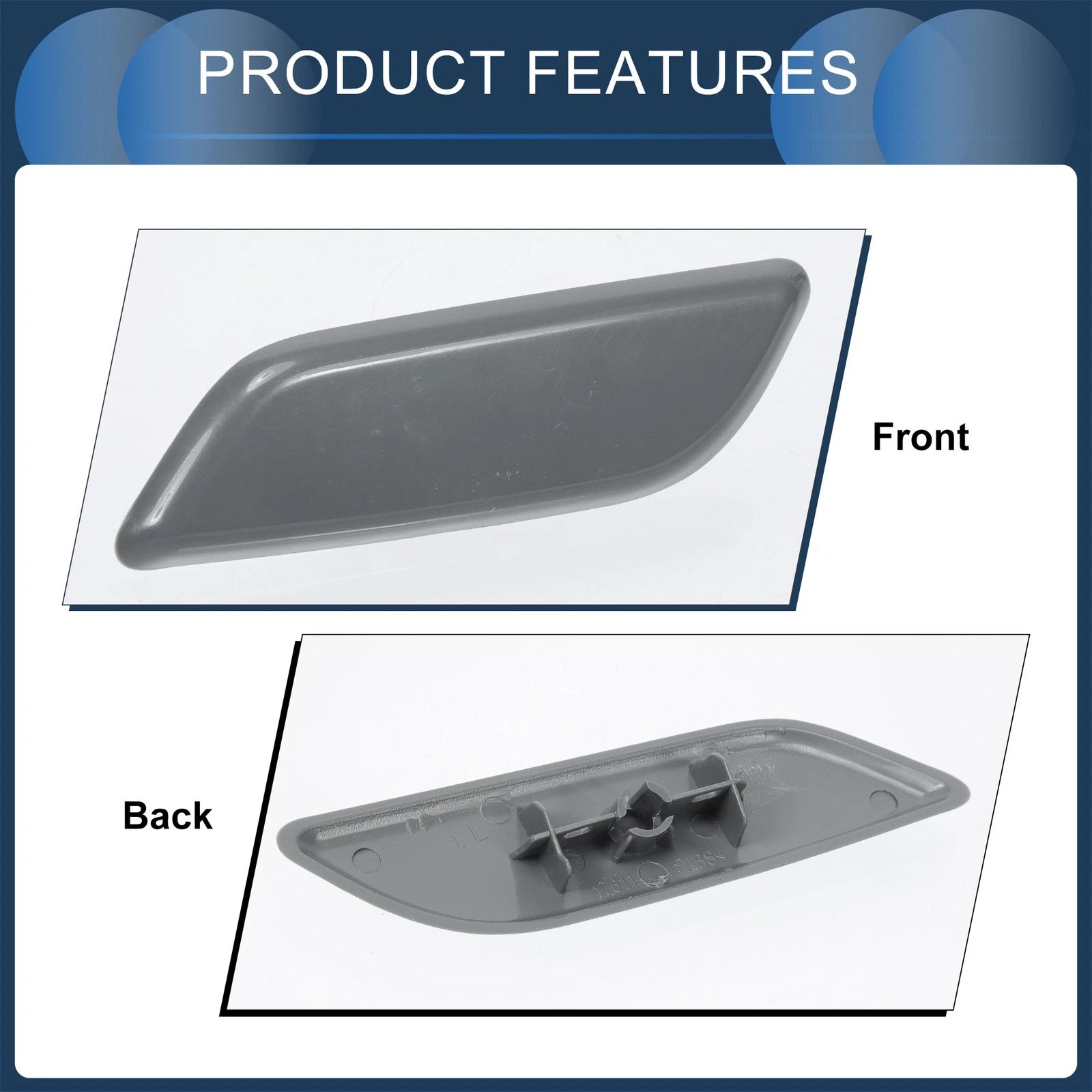 Front Left Washer Nozzle Cover Cap for Honda Accord VIII (2011–2013)