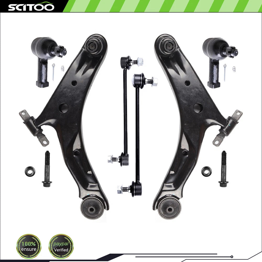 Front Outer Tie Rod End Control Arm for Hyundai Santa Fe (2001–2006) K90376 K90413