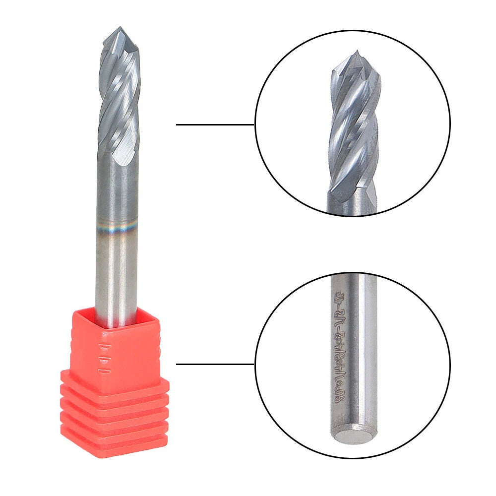 Carbide Drill Mill for Automotive Applications (1/4", 90 Degree)