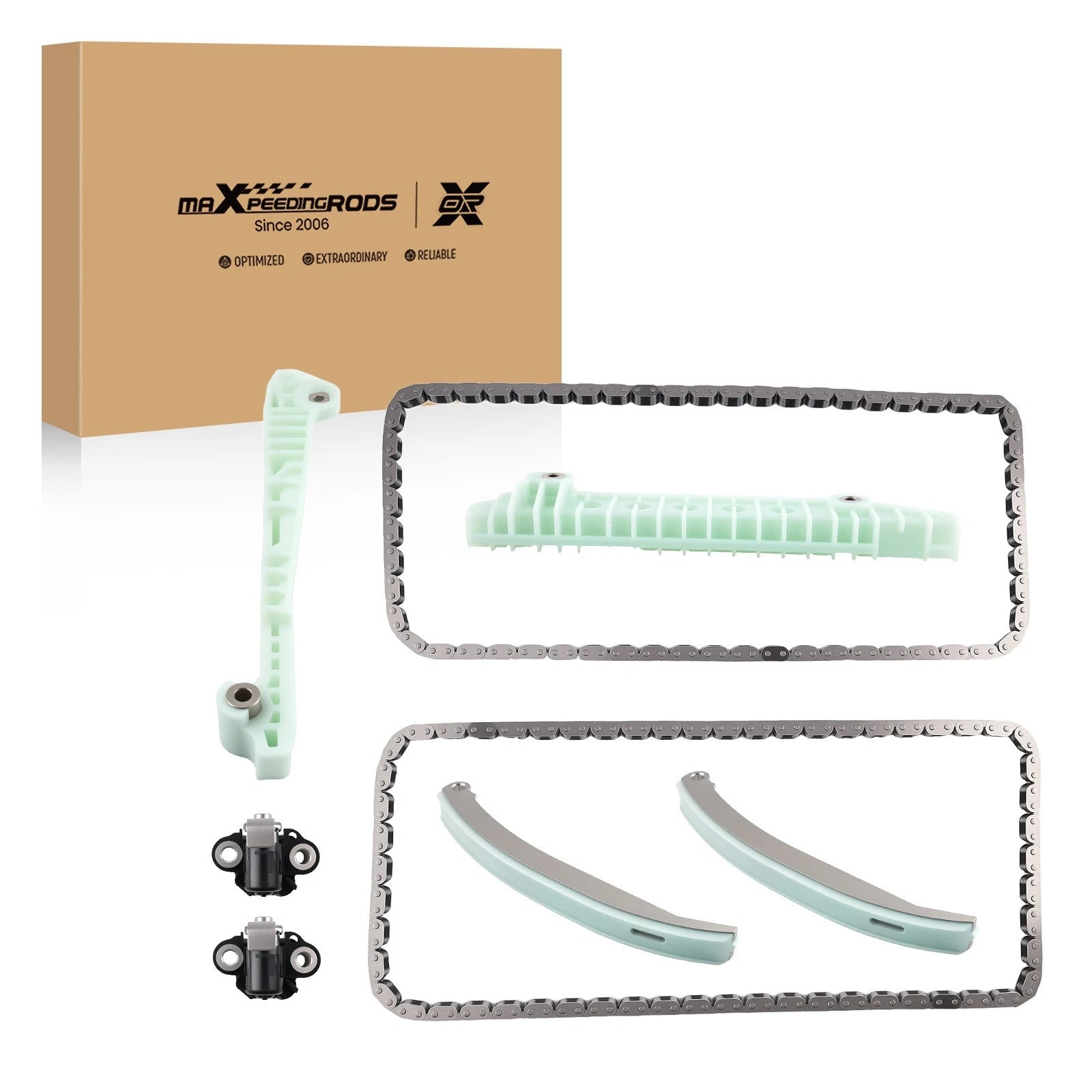Engine Timing Chain Kit for Ford Explorer Mustang 4.6L (2002–2010) 4R3Z-6B274-BAC