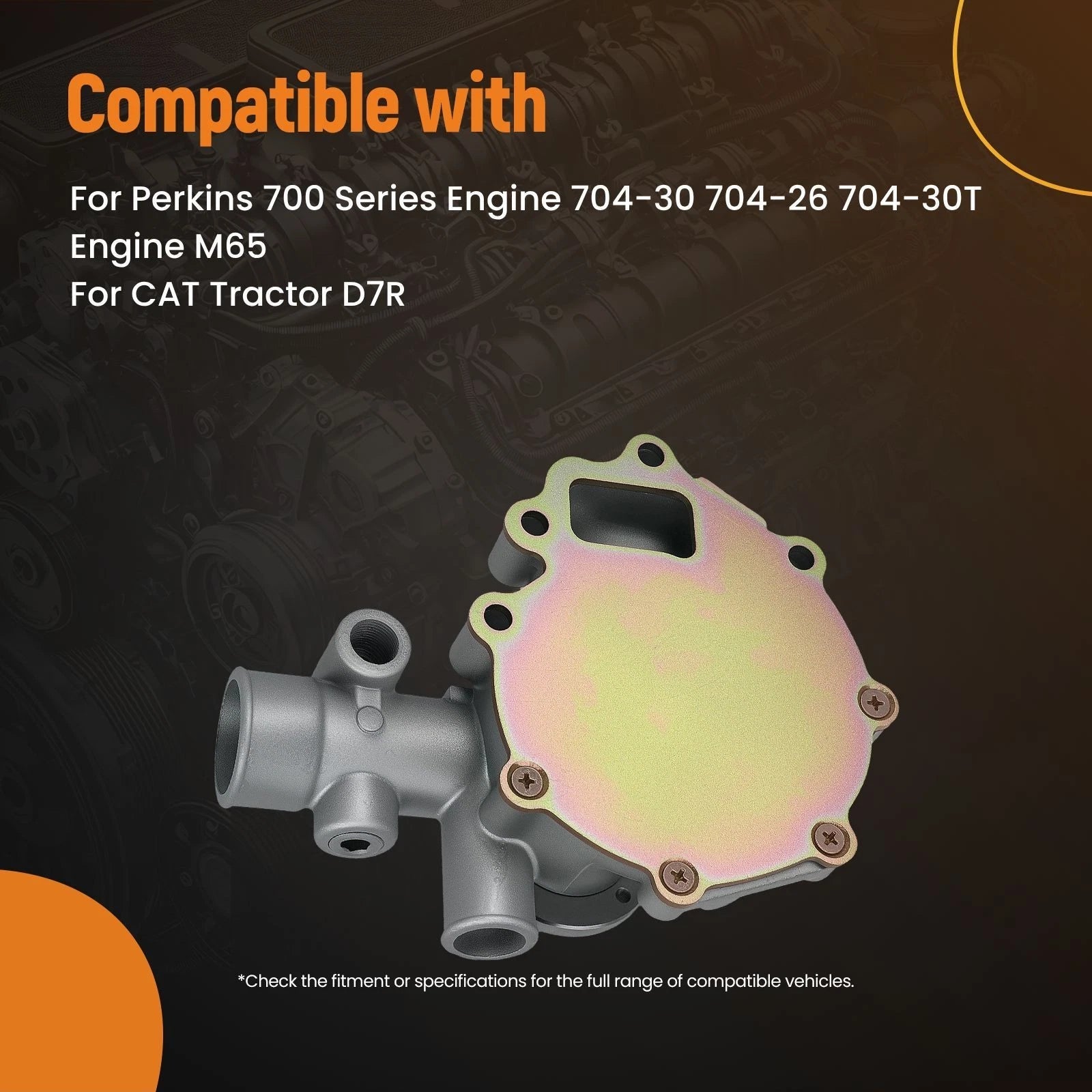 Water Cooling Pump for Perkins 700 Series (U5MW0161)