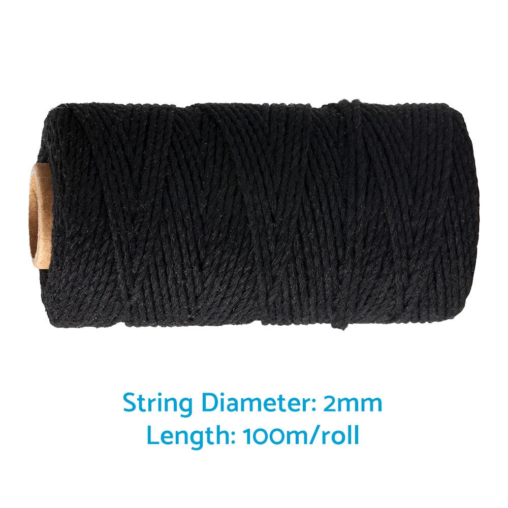 Cotton Twine for Gift Wrapping and Crafts (Natural Jute)