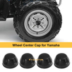 Set of 4 Center Wheel Hub Cap Covers for Yamaha Big Bear Grizzly Kodiak (400-450)
