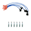 NGK Wire Set & 6 Laser Platinum Spark Plugs for Aerostar Explorer (1990–1997)