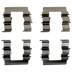 Front Brake Disc Rotors and Pads Kit for Kia Spectra (2004)