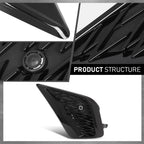 Fog Light Cover for Lexus NX300 F Sport (2018–2021) Left Side