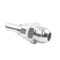 8AN Male Flare Bulkhead to 3/8" Hose Barb Fuel Tank Fitting for Universal (N/A)