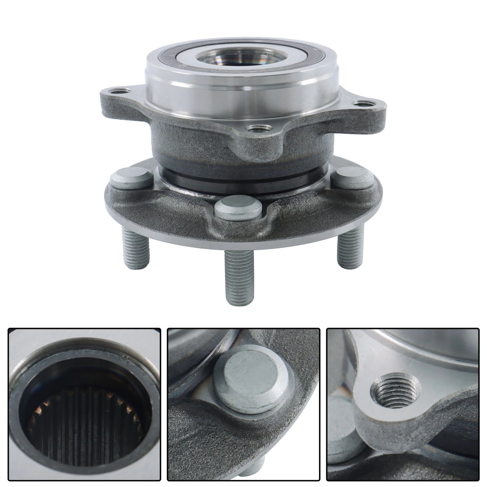 2X Front Wheel Hub Bearing Assembly for Toyota Prius (2010–2015)