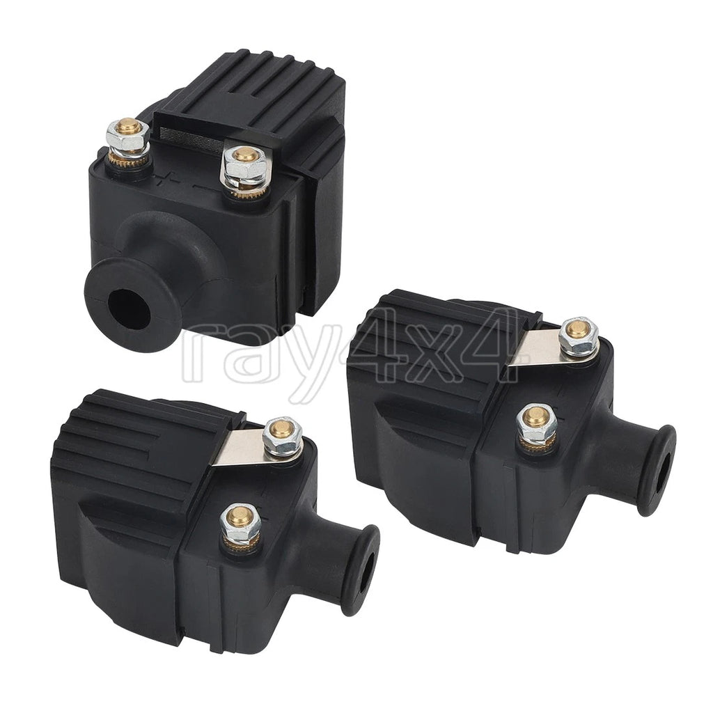 3X Ignition Coil for Mercury Mariner 25HP (1990–2006) 339-7370A13 339-832757A4