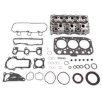 Cylinder Head w/ Gasket for Yanmar VIO15-3, Hitachi ZAXIS17U-2 (2000–2023)