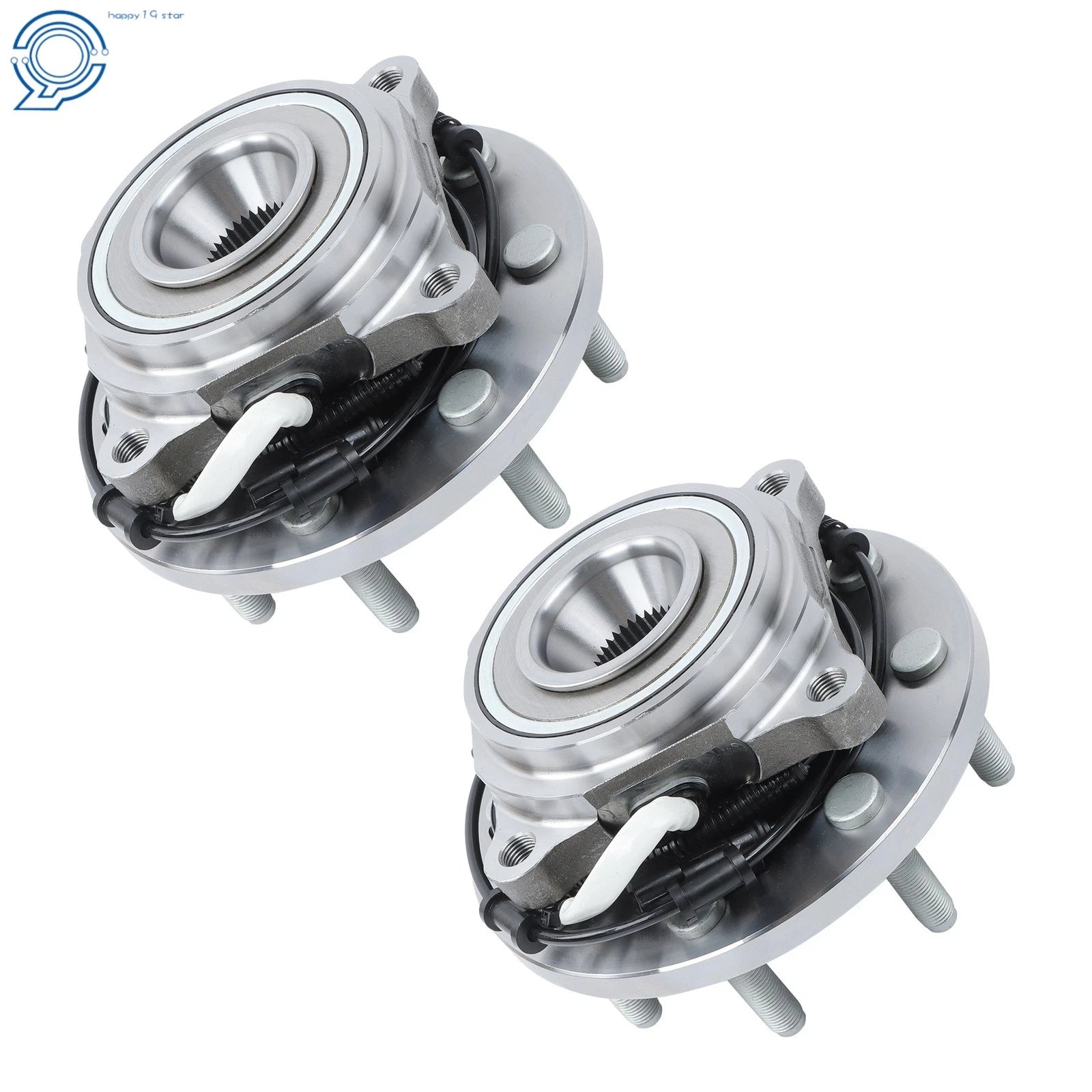 2 Front Wheel Hub Bearings for Ram 2500 3500 (2014-2018)