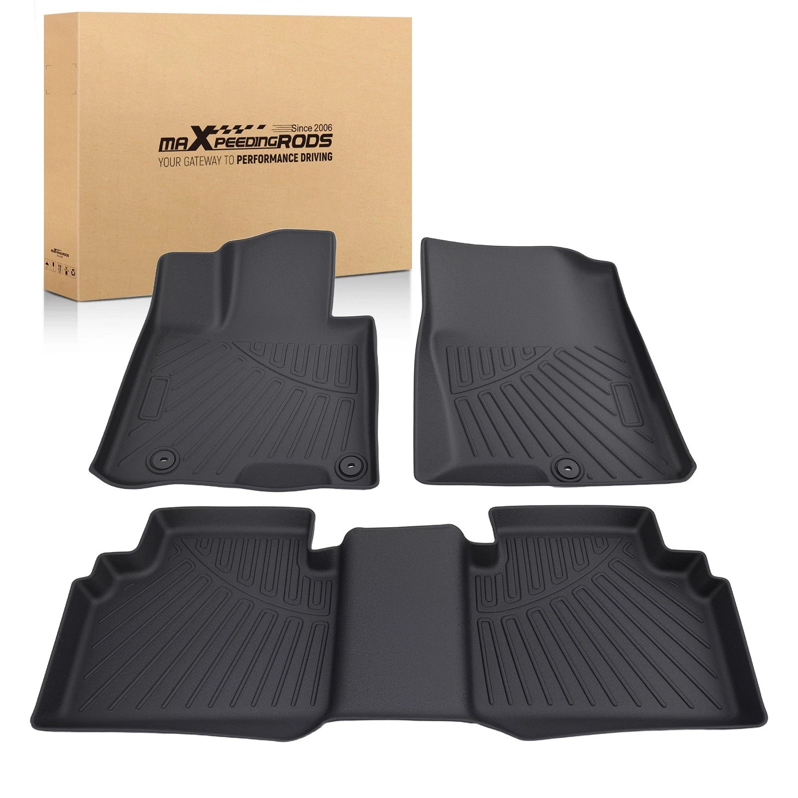 Set of 4 TPE Waterproof Carpet Floor Mats for Hyundai Tucson (2022–2025)