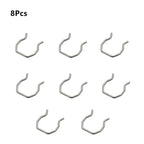 8 x Fuel Injector Connector Clips for Ford Excursion (2000-2005)