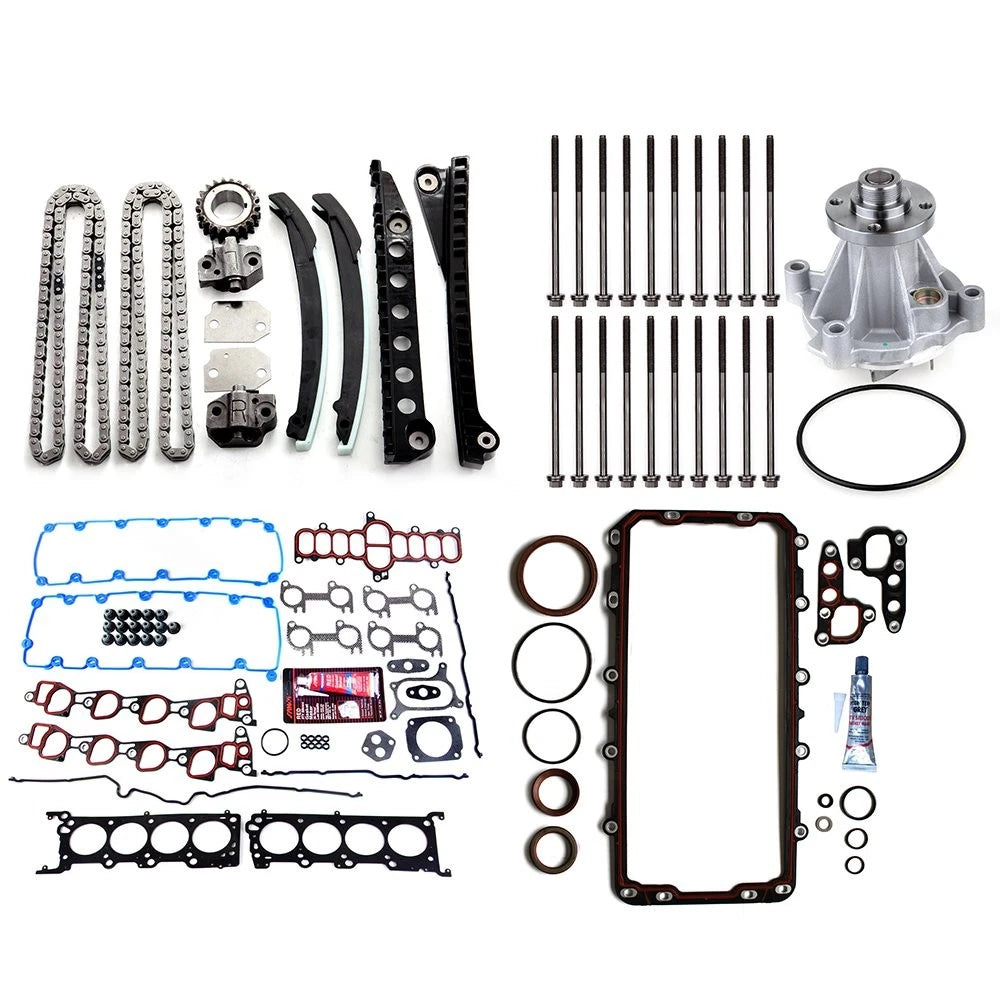Full Gasket Set & Timing Chain Kit for Ford F-250 1998 5.4L V8 SOHC VIN L
