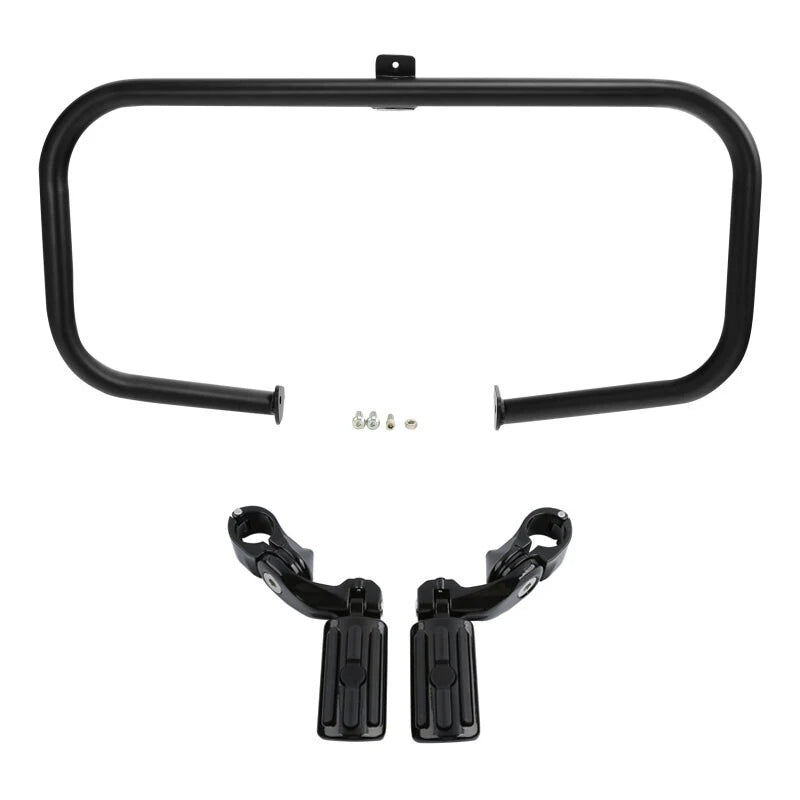Engine Guard Crash Bar Footpegs Mount for Harley Road King (1997–2008)